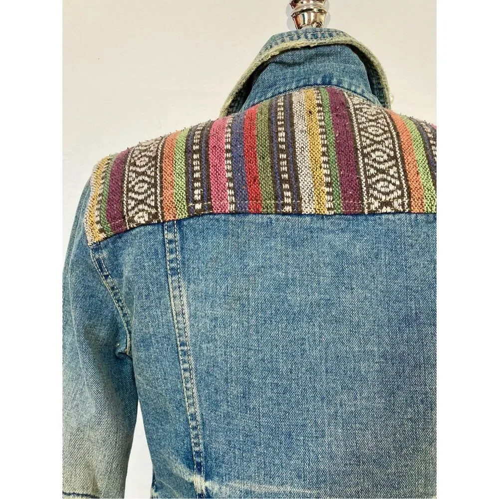 NEW Free People Women’s 0 Baja Denim Jacket - Picture 16 of 16